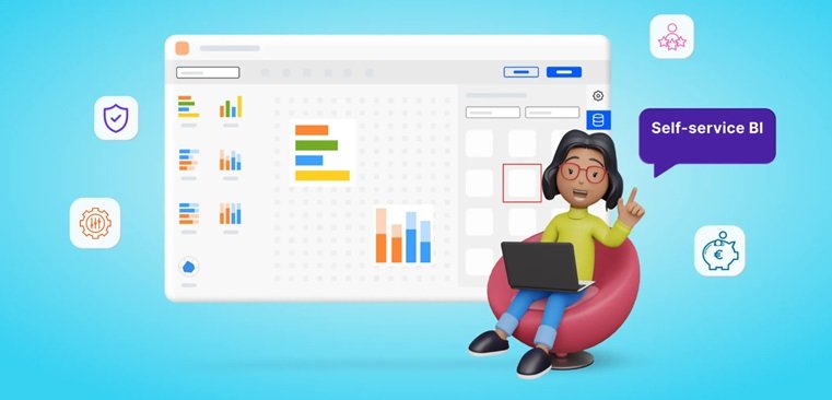 Self-service business intelligence (BI)