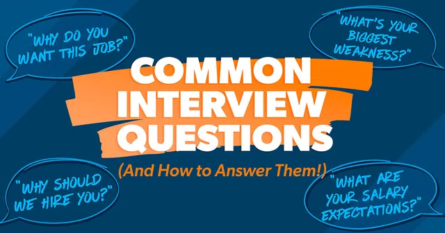 Common Interview Questions