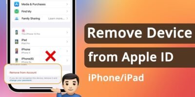Remove a Device from Your Apple ID?